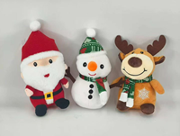 Vente en gros d'usine : Poupées en peluche de Noël (Père Noël, Arbre de Noël, Cerf, Renne, Bonhomme de neige) – Cadeaux