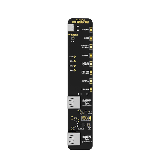 I2C KC02 Battery Data Repair Expansion Board for for iPhone 11-15 Battery Quickly Restore 100% Efficiency