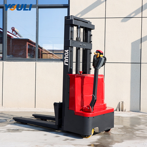 Pallet 1ton 2ton Hand Hydraulic <b>Manual</b> Stacker 1.6meter Hand Lift <b>Forklift</b> - Product Image 1