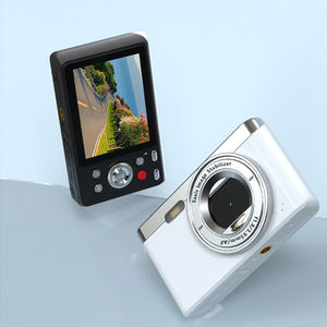 Cámara Digital Compacta Blanca Brillante con Lente de Enfoque Automático F1.8 f=3.95mm, Estabilizador de Imagen de 5 Ejes, Flash Integrado, Cámara de Bolsillo para Estudiantes - Product Image 3
