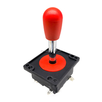 Nouvelle manette de jeu de style espagnol, contrôleur d'arcade, stick de combat en métal pour borne de jeu à monnayeur, pièces de console de jeu de style américain