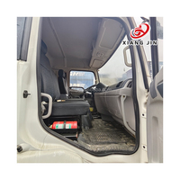 Camion compacteur de déchets d'occasion en bon état avec moteur diesel, camion de collecte et de transport de déchets à vendre