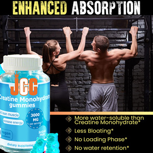 Suplemento Pre-Entrenamiento de Marca Blanca para Apoyo Energético Muscular para Adultos, Gomitas de Creatina Monohidratada Deportiva - Product Image 3