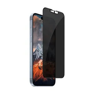 Hersteller für Telefon Glas Displays chutz folie iPhone 14 Pro 13 12 Pro Max X XR XS MAX alle Kleber Kanten kleber ohne weiße Kante