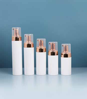 100 ml à 250 ml PET Plastique Distributeur de liquide Nettoyant pour le visage Lotion Emballage Pompe Bouteille