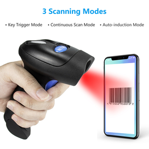 Escáner de código de barras inalámbrico 2D: Bluetooth + portátil de modo dual con cable para pago minorista, embalaje de tienda en línea y seguimiento de inventario - Product Image 4