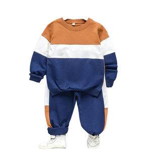 Otoño primavera niños Casual sudadera <span class=keywords><strong>pantalones</strong></span> 2 uds chándales bebé niños Jogging traje niños ropa conjuntos algodón <span class=keywords><strong>Niño</strong></span> dibujos animados - Product Image 1