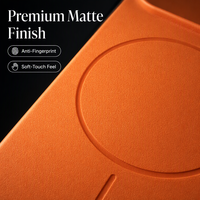 Coque de téléphone magnétique en PC mat de luxe, finition miroir, grande découpe pour appareil photo, antichoc, pour iPhone 15 Pro Max et iPhone 17 Pro Max, vente en gros usine