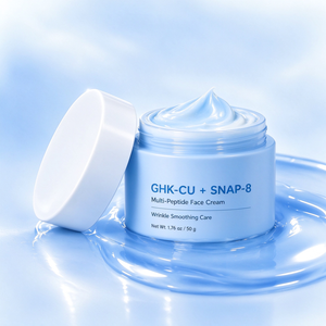 Crème Multi-Peptides au Tripeptide de Cuivre GHK-Cu Marque Blanche – Améliore les Rides et Hydrate en Profondeur - Product Image 1