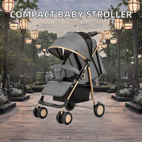 Poussettes pour bébés, systèmes de voyage pliables légers, poussette parapluie, cadre en acier inoxydable, capacité de charge de 20 kg pour nouveau-né