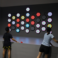 Lumière murale interactive pour jeux, lumière LED pour sol, lumière interactive LED pour salle de jeux