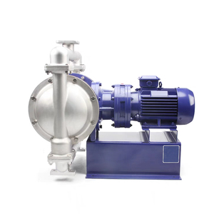 Pompe à double diaphragme DBY-80 en acier inoxydable 304 résistante à la corrosion pour transfert d'huile, pompe à diaphragme DBY-80 en acier inoxydable 304 électrique - Product Image 2