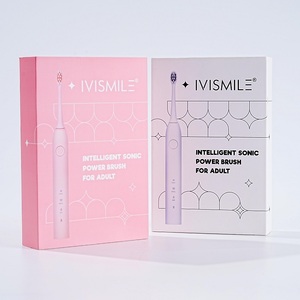 <span class=keywords><strong>Brosse</strong></span> à dents électrique portable à haute vibration avec étanchéité IPX7 et 3 modes de blanchiment des dents - Product Image 6