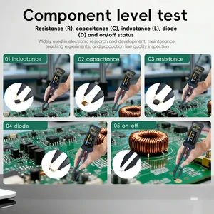 Testeur numérique intelligent JD-1795 pour ponts, pinces, LCR, SMD avec affichage des données, verrouillage, résistance, capacité, inductance, continuité, <span class=keywords><strong>diode</strong></span> et court-circuit - Product Image 3