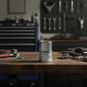 FASANO <b>Socket</b> Wrench 624C IN5 Chrome Vanadium Steel Automotive Repair Tool - Product Image 3