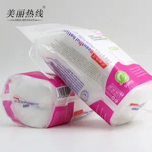 factory wholesale cosmetic facial wipes organic cotton pads