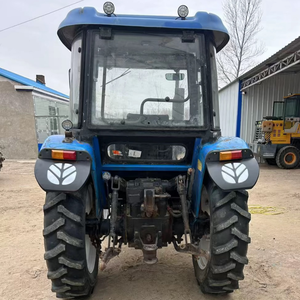 Tracteur à roues d'occasion Shuangjia Shanghai SNH704, 70 CV, moteur diesel <span class=keywords><strong>4</strong></span> cylindres, boîte de vitesses à quatre roues motrices, robuste et durable, Shandong Rural/Farm - Product Image 4