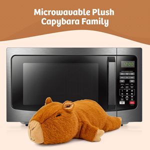 Капибара плюшевая мягкая игрушка для микроволновки с подогревом - Product Image 6