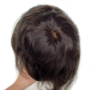 Postiche naturel unisexe suisse petit garçon adorable <span class=keywords><strong>pour</strong></span> hommes perruques cheveux humains - Product Image 2