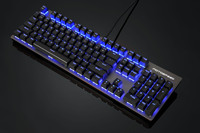 New Private Mould OEM Computer Gamer RGB Mechanical Keyboard for Gaming with Double Injection Keycaps