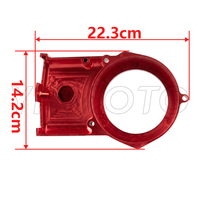 Couvre-moteur CNC, Motordeckel, fenêtre de visualisation transparente, remplacement direct pour Simson S51 S50 1975 1990, Seitendeckel