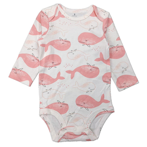 Tuta da bambino A livello A scatto Unisex abito strisciante A maniche lunghe body neonato tutina in puro cotone tinta unita - Product Image 3