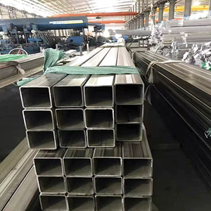 Tube carré rectangulaire en acier inoxydable sur mesure 20*20mm 40*40mm 50*50mm Tube rectangulaire carré en acier inoxydable 304 - Product Image 3