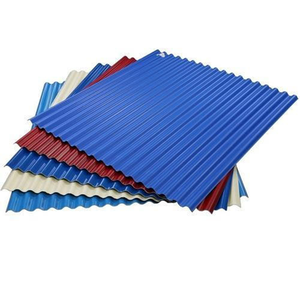 Hoja <span class=keywords><strong>de</strong></span> techo galvanizada corrugada <span class=keywords><strong>de</strong></span> <span class=keywords><strong>metal</strong></span> <span class=keywords><strong>de</strong></span> <span class=keywords><strong>zinc</strong></span> <span class=keywords><strong>de</strong></span> acero <span class=keywords><strong>de</strong></span> aluminio coloreado <span class=keywords><strong>de</strong></span> calibre 28 - Product Image 1