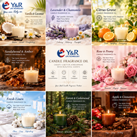 Huile parfumée à la cacao et au cachemire à haute concentration pour les bougies parfumées, les diffuseurs d'arômes, Noël, hiver