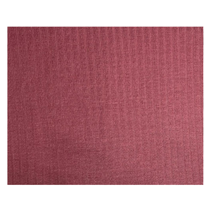 Tela de Punto Ecológica 95% Bambú 5% Spandex RIB 4X2 con Teñido sin Agua, 57 Pulgadas de Ancho, 230GSM, Textil de Punto Sostenible - Product Image 1