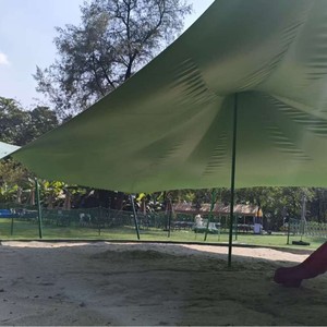 Outdoor Camping <b>Tent</b> Trigone V Type 6-8 Person Oxford Fabric <b>Large</b> Space Summer Use Waterproof 2000-3000 Mm - Product Image 3