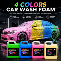 Shampoing Mousse Colorée Concentré pour Lavage Auto, Nettoyant Moussant Haute Lubrification, Liquide de Détail Visuel, Fournisseur OEM