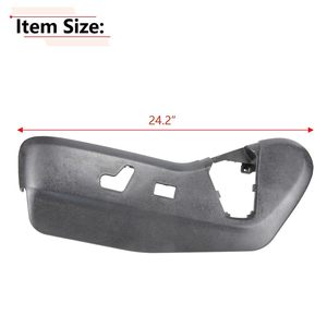 Seat Trim Panel 1UQ99BD1AB For Dodge Chrysler 2011-2018 ABS Black Gray <b>Car</b> <b>Interior</b> Part - Product Image 2