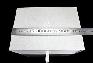 Biểu Tượng Tùy Chỉnh Trắng Hộp Giấy Sang Trọng Lớn Quần Áo Giày Hộp Quà Tặng Bao Bì Ngăn Kéo Trượt Các Tông Hộp Quà Tặng Với Ribbon Bọt - Product Image 3