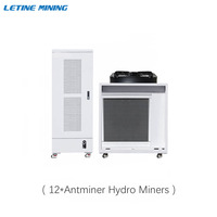 12 pièces système de refroidissement hydraulique Antminer 70KW refroidisseur à sec S21 Antminer système de refroidissement par eau d'armoire de refroidissement hydraulique pour S23 S19 XP Hyd