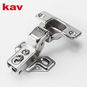 Charnière <span class=keywords><strong>de</strong></span> <span class=keywords><strong>meuble</strong></span> dissimulée à fermeture amortie 35 mm, bras court hydraulique, nickelé pour meubles <span class=keywords><strong>de</strong></span> <span class=keywords><strong>cuisine</strong></span> - Product Image 1