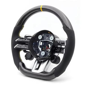 Volant sport en carbone pour Mercedes Benz <span class=keywords><strong>E55</strong></span> W213 C250 Glk 350 G S Class - Product Image 4