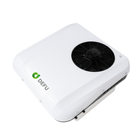 Compresseur de toit pour voiture électrique AC DEFU, nouveau, 12V 24V, compresseur scroll, 7000-9000 BTU, mini climatiseur