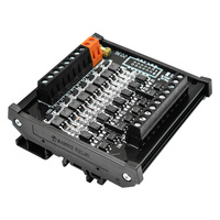 Mini fusibles électrovanne à 8 canaux 12v 24v, microcontrôleur à puce unique, contrôle optocoupleur, module amplificateur d'isolation