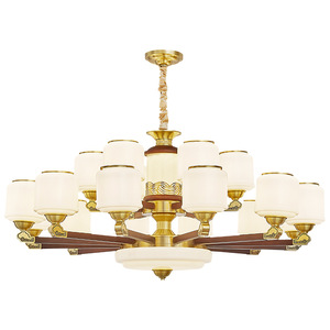 Zhongshan Lighting New Chinese Style Chandelier Multi Head <b>Led</b> <b>Light</b> For Living Room Dining Room Home Decor Round Ceiling Lamp - Product Image 4
