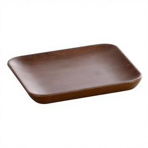 ถาดเสิร์ฟไม้คลาสสิก ดีไซน์เหนือกาลเวลา ขั้นต่ำ 100 ชิ้น ปรับแต่งสีและโลโก้ได้ ทนทานสำหรับใช้ในบ้าน โรงแรม ร้านอาหาร - Product Image 1