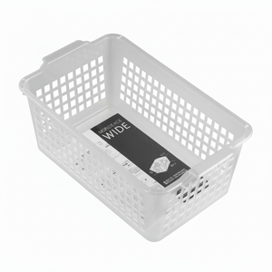 Inomata 515 ventoso ampio cesto portaoggetti trasparente - Product Image 1