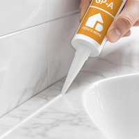 FEIDU GP-A Perekat Silikon Struktural Tahan Air Netral untuk Konstruksi Jendela/Pintu/Kaca 300ml Cartridge