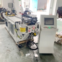 Máquina Dobladora de Tubos de Acero al Carbono de 38 mm, Dobladora de Tubos Hidráulica CNC Automática de Alta Velocidad