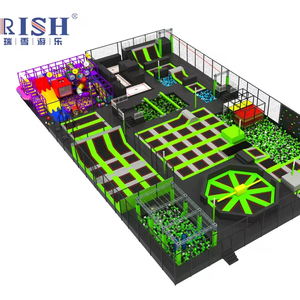 Centre de jeux personnalisé pour adultes et enfants, équipement de terrain de jeux intérieur, <span class=keywords><strong>parc</strong></span> de trampolines pour enfants - Product Image 2