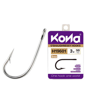 Anzuelos Circulares <span class=keywords><strong>de</strong></span> Alto Carbono para Pesca <span class=keywords><strong>de</strong></span> Altura en Mar, Vástago Extra Largo para Pesca <span class=keywords><strong>de</strong></span> Atún <span class=keywords><strong>de</strong></span> Gran Tamaño al Curricán, Color Blanco - Product Image 1