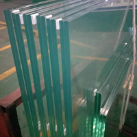 Verre de sécurité industriel composite trempé stratifié sandwich PVB à prix d'usine pour garde-corps d'escalier et décoration de mur-rideau