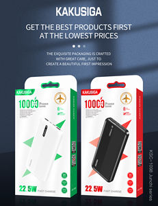 KAKUSIGA 10000mAh 하이 퀄리티 미니 휴대용 파워 뱅크 22.5W + PD20W 완전 호환 고속 충전 디지털 디스플레이 전원 은행 - Product Image 5