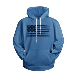 Sudadera con Capucha con Estampado de la Bandera Americana para Hombre al Mejor Precio, Venta al por Mayor de Ropa Patriótica Personalizada - Product Image 4