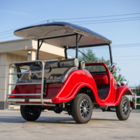 Voiture de tourisme électrique vintage de luxe, batterie 72V, véhicule de navette touristique pour 4/8/11/6 passagers
